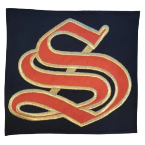 Logo from old uniform. Patch says "SPRAGUE".